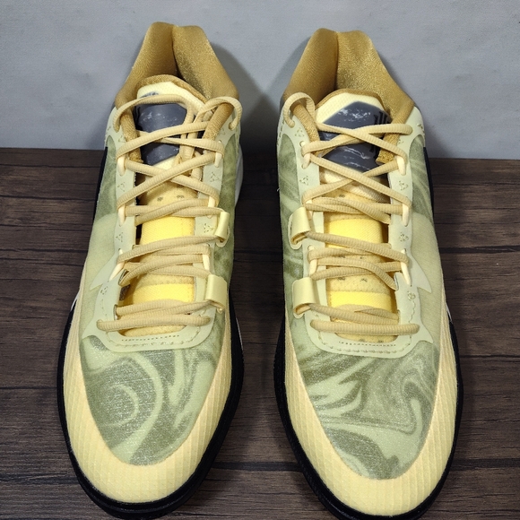 Nike Kyrie 8 Citron Tint Leopard Yellow Men's Size 14 Women's 15.5 DJ6017-800 - Picture 4 of 14